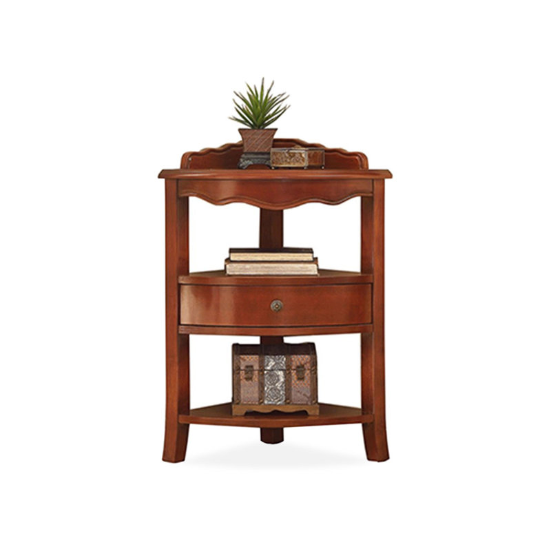 Walnut Solid Wood Corner cabinet