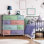 Commode 8 tiroirs - Bleu sarcelle