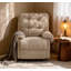 Fauteuil inclinable vert, fauteuil inclinable rembourré manuel-1363237262