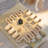 Mia Travertine Lrage Tray