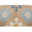 Tapis décoratif en laine noué à la main de conception unique noué à la main New Age Khotan beige/bleu 8 pi 5 po x 10 pi 2 po