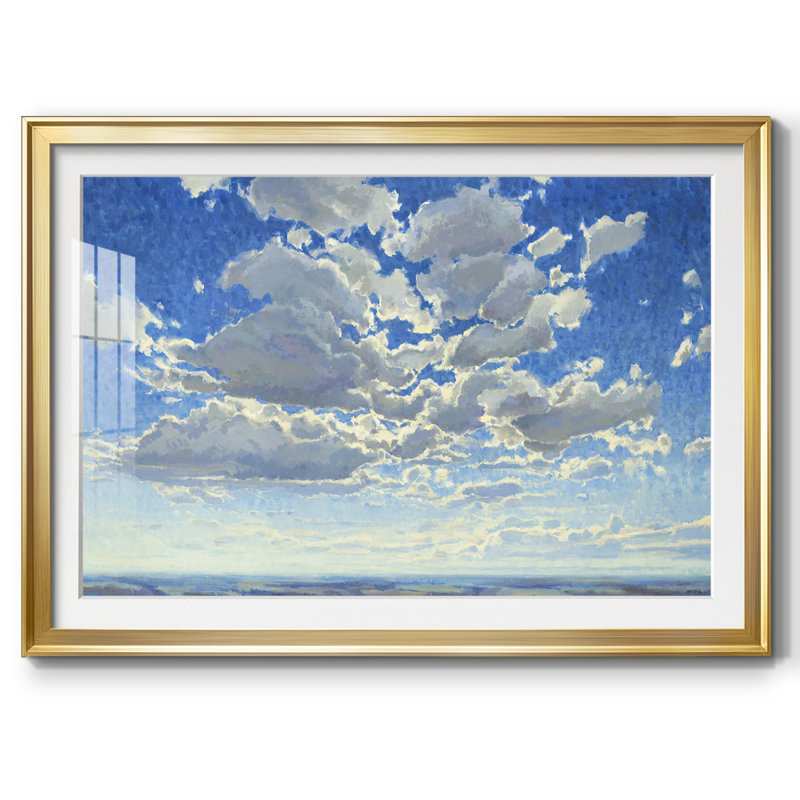 Cloudscape, H 15 po x l 21 po x P 1,5 po, Or