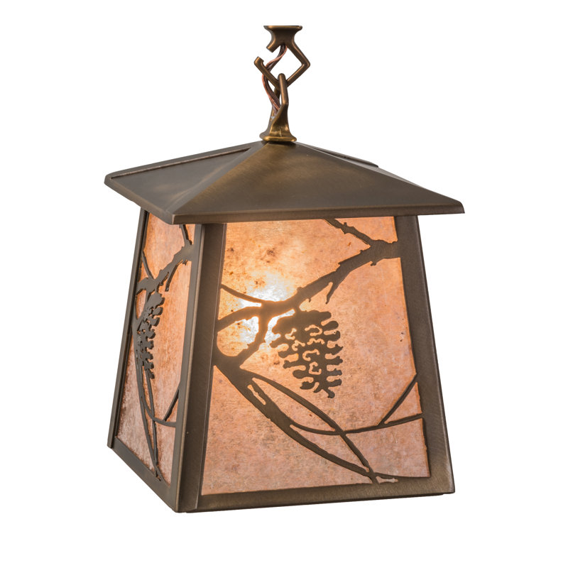 Rustic Lodge 1 - Light Pendant, Silver