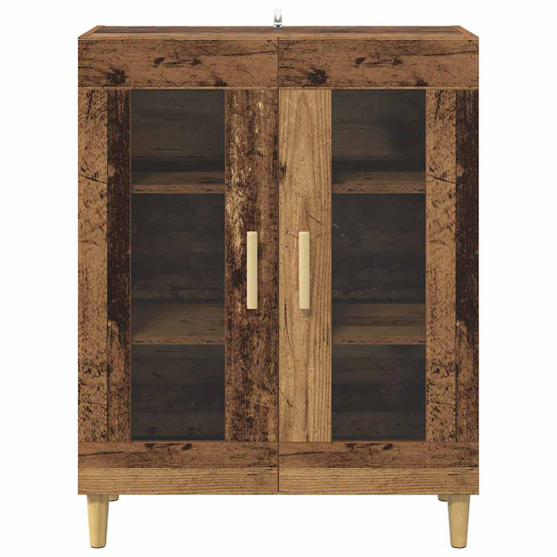  Sideboard Old Wood 69.5 X 34 X 90 Cm Engineered Wood, Old Wood