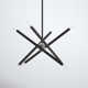 Poco 8 Light Metal Dimmable Sputnik Chandelier
