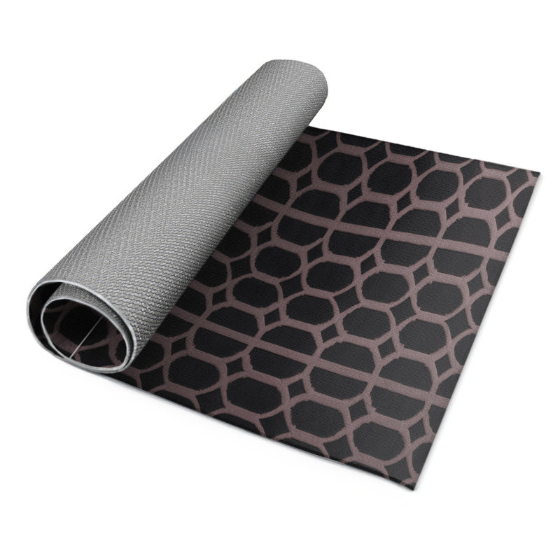 Tapis mauve intérieur et extérieur Trellis, Rectangle 9' x 12'