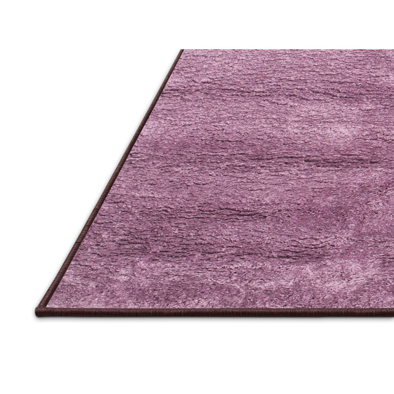 Tapis mauve contemporain, Rectangle 4 pi x 6 pi
