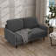 Hollymead 144.6Cm Velvet Square Arms Loveseat-13566571