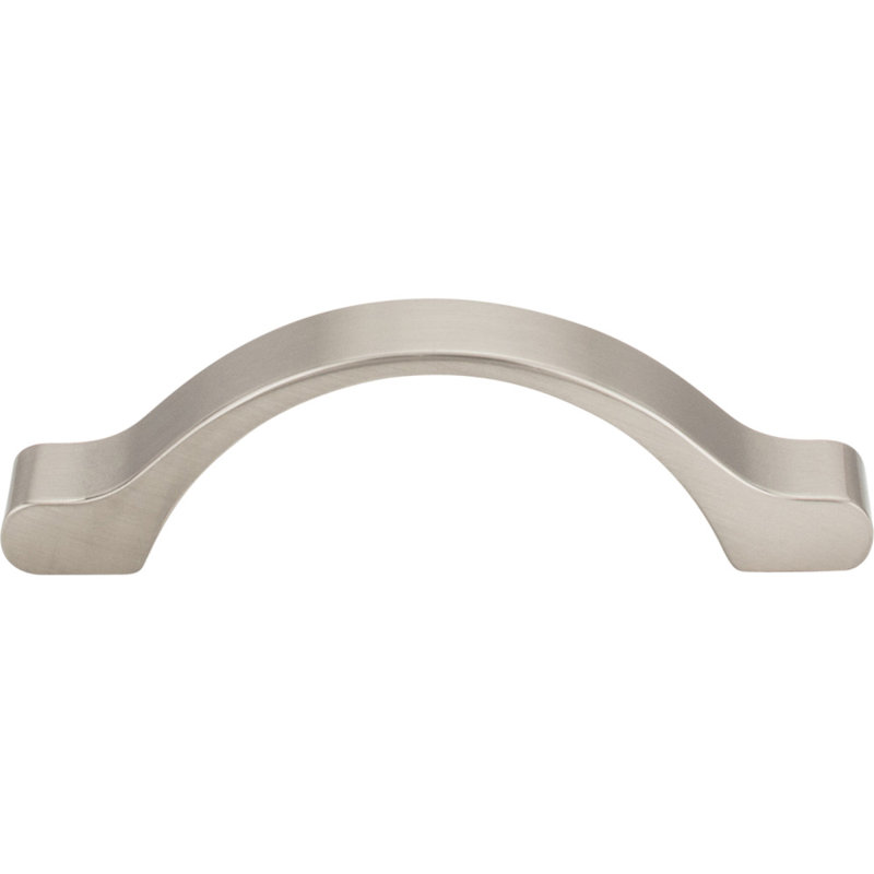 Seaver 3" Center to Center Arch Pull, Satin Nickel