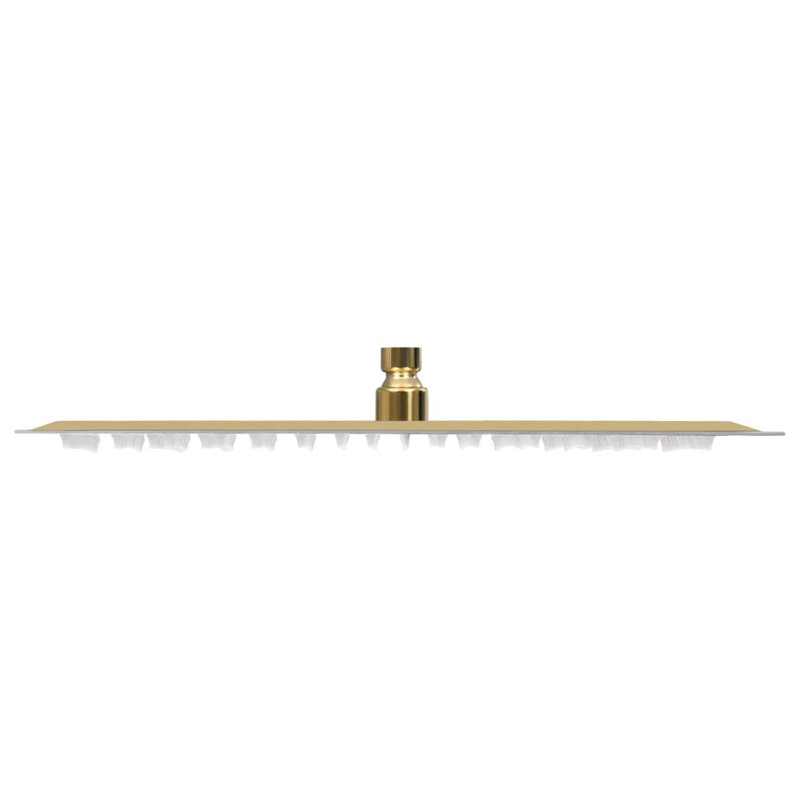Ransome Rain Fixed Shower Head, Gold