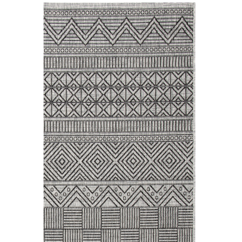 Jacian Performance Geometric Indoor/Outdoor Area Rug, Runner 2'3" x 8'