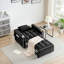 Canapé-lit pliable polyvalent avec dossier réglable et port USB-129184223