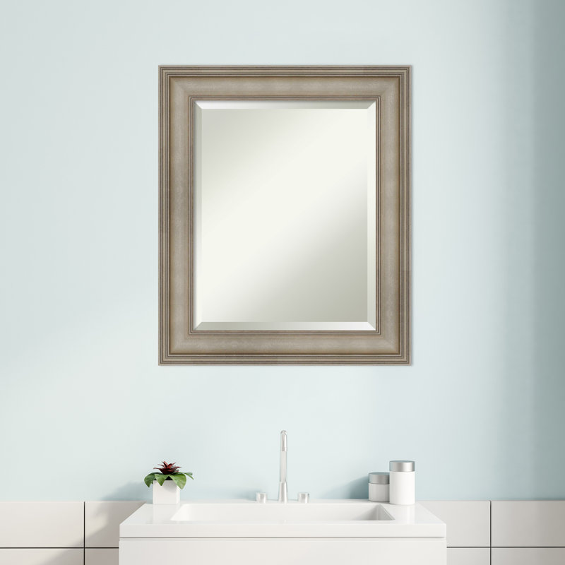 Miroir biseauté étroit Deans, H 25 po x l 21 po