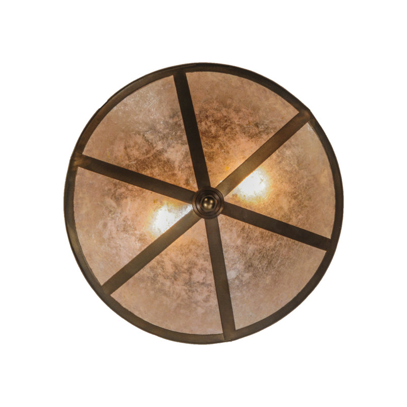 2 - Light Semi Flush Mount