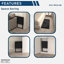 Bureau pliant peu encombrant
