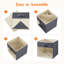 Ebern Designs Fabric Decorative Bin