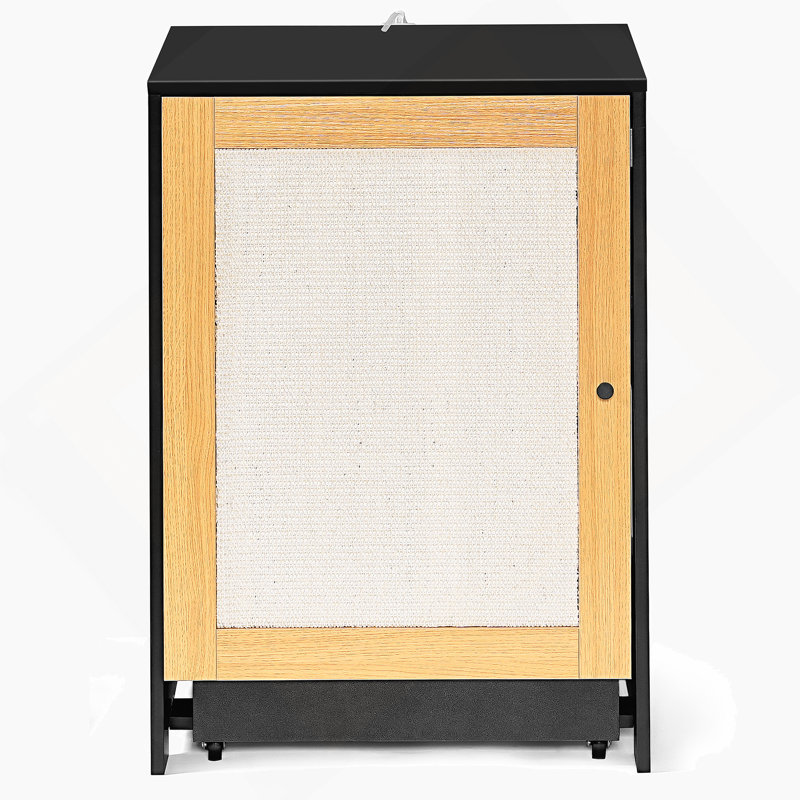 Table de bout, bac à litière pour chat, toilette cachée pour chat, litière avec porte en sisal