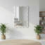 Miroir décoratif rectangulaire en bois massif 30 po x 40 po pour chambre à coucher, salle de bain, salon et entrée-130207617-130207618