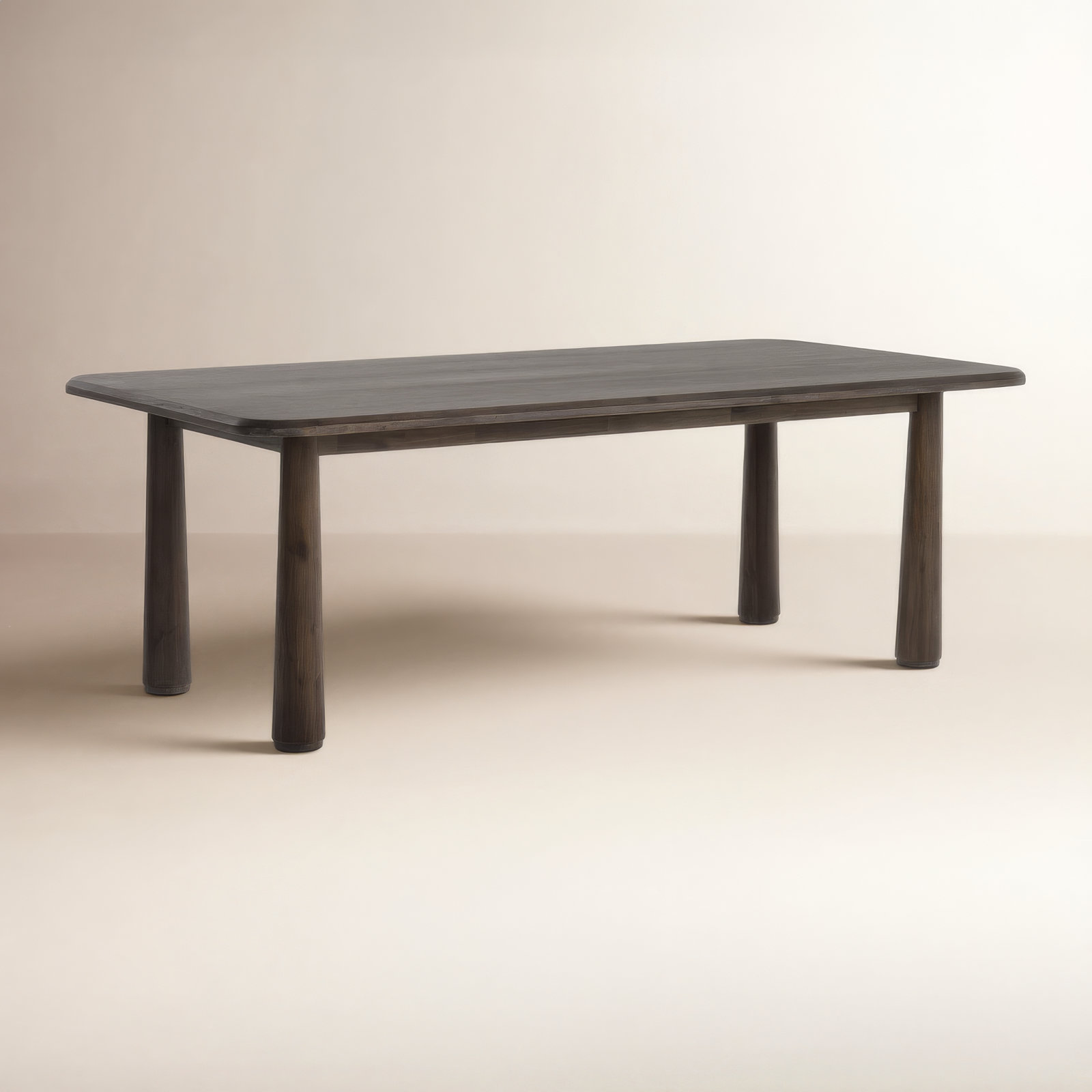 Meridian 43'' Dining Table, 30" H x 39.4" W x 87" L , Espresso Brown