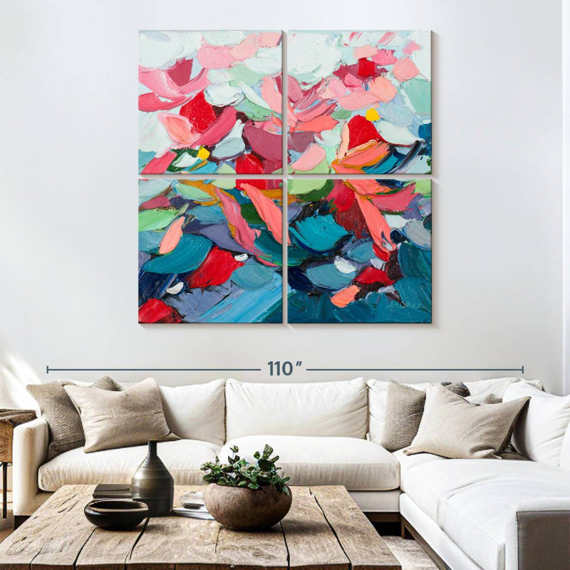 Avery Pastel Internodes, 74" H x 74" W