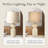 Carlotta Gloss Cylinder Table Lamp