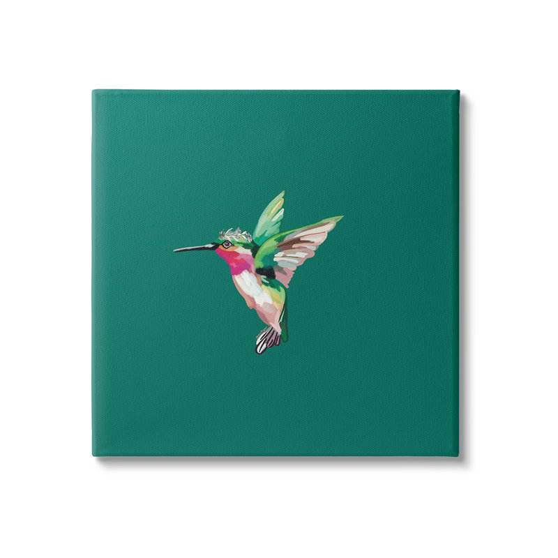 «Hummingbird With Tiara» par Amelia Noyes sur, H 36 po x l 36 po
