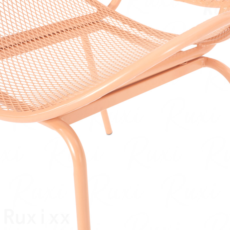 Ensemble de 2 chaises de patio Elba, Orange