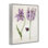 Deux tulipes à fleurs mauves, estampe numérique, design par Jacob Marell