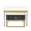 Table basse gigogne avec tiroir
