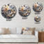 Horloge murale Cosmic Fractal-93396293