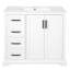 Meuble-lavabo moderne avec lavabo en céramique, caractéristiques de fermeture en douceur, tablette réglable et tiroirs pour salles de bain organisées et fonctionnelles