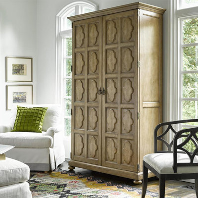 French-style Vintage Solid Wood Wardrobe