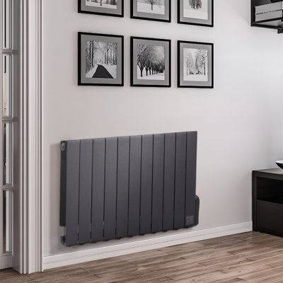 Symple Stuff 5120 BTU Electric Panel Space Heater with Adjustable Thermostat and with Digital Display