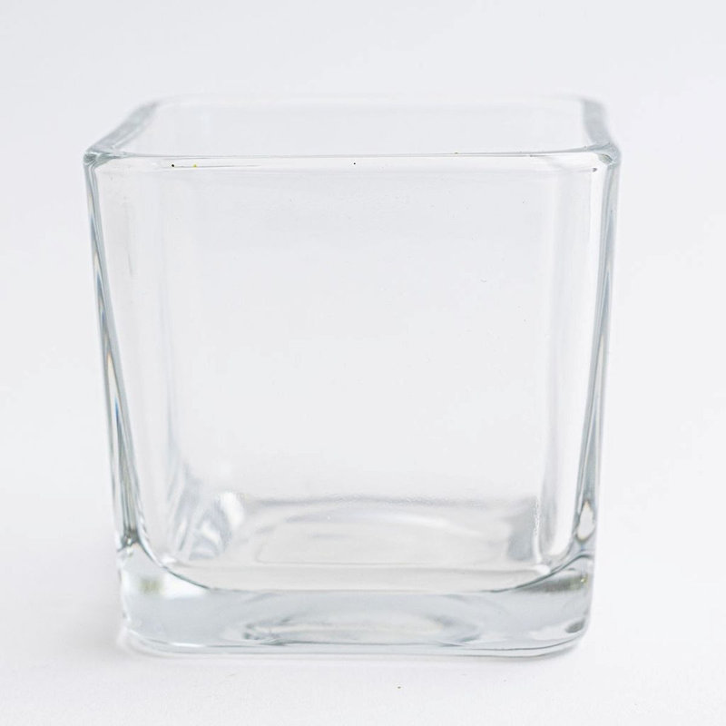 Porte-votive de table en verre