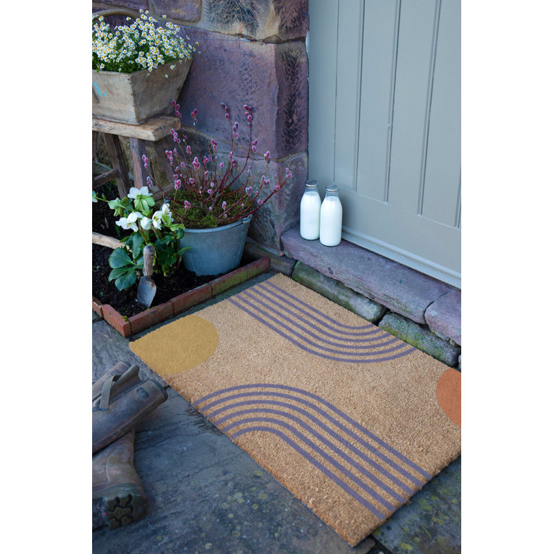 Hublersburg Non-Slip Outdoor Doormat, 60cm W x 90cm L