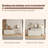 Makeup Vanity with Light mirror,8 drawers