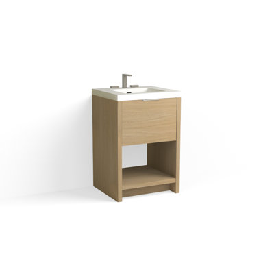 Vista 24" W Freestanding Single Bathroom Vanity