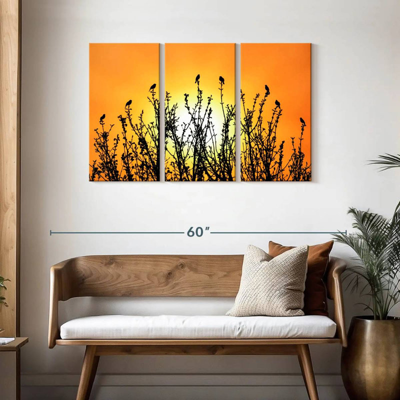 Brampt The Dawn Chorus, 28" H x 45" W