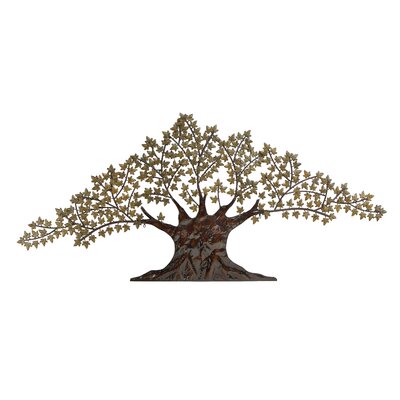 92"" Handcrafted Tree of Life Large Metal Art Wall Decor -  East Urban Home, 368BF44BE81C4C3D90E8BBD58E4E10A6