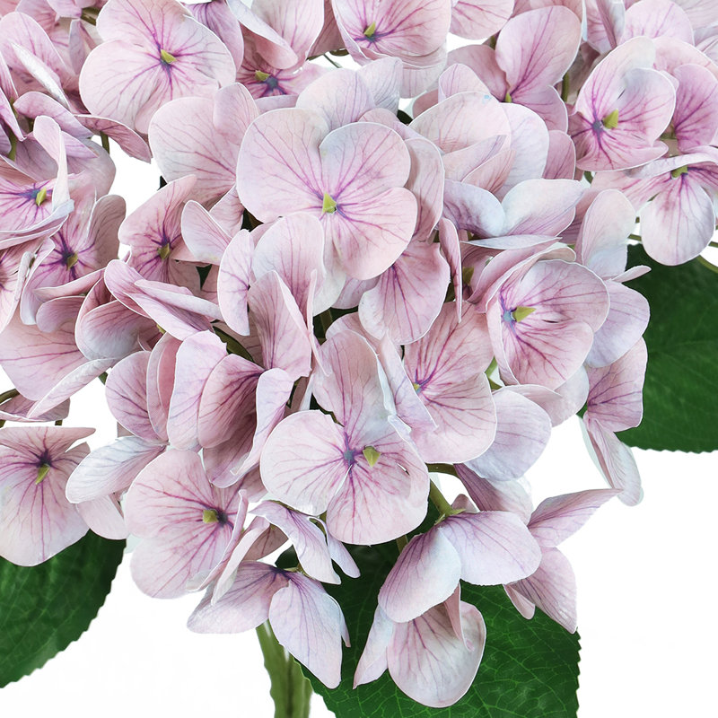 Real Touch Hydrangea Bush, Dusty Lavender