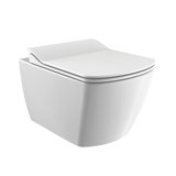 Simple 1.28 Gallons GPF High Efficiency Dual Flush Wall Mounted Kit