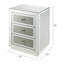 Table d'appoint en miroir Fascinating
