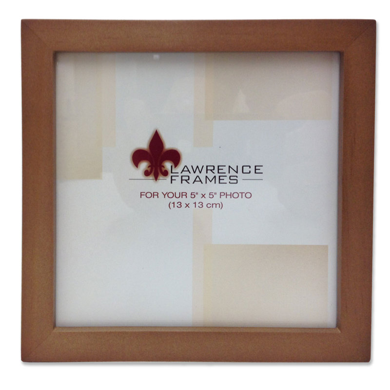 Cadre photo Lashbrook, 5 po x 5 po, Muscade