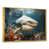 Gold Floater Framed