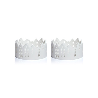 Skyline Ceramic Multipurpose Bowls, Set of 2