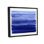 Art de la giclée en forme de dégradé bleu brossé par Allie Corbin
