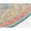 Tapis oriental bleu / rouge / jaune en polypropylène tissé à la machine Pennylane-654006507