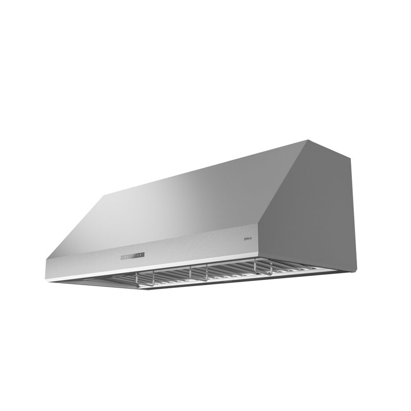 Zephyr Tidal II 700 CFM Wall Mount Range Hood with LED Light in Stainless Steel, 48"
