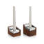 2 Piece Geo Sabbath Candlestick Set