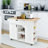 Solid Wood Top Kitchen Island-410741290